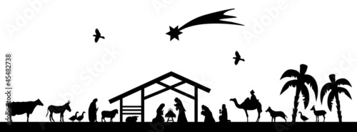 Bethlehem silhouette