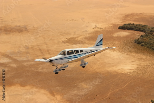 Vol au-dessus du Sahara Libyen