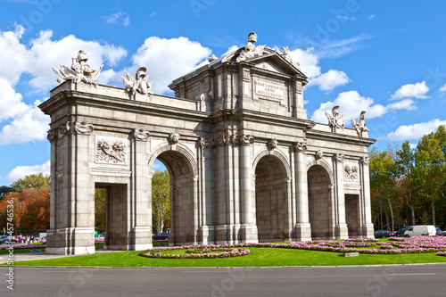 Puerta de Alcala (Alcala Gate) in Madrid