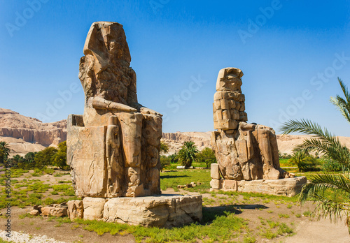 Colossi of Memnon, Valley of Kings, Luxor, Egypt