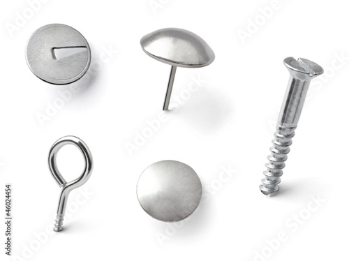 push pin thumbtack paper clip office business