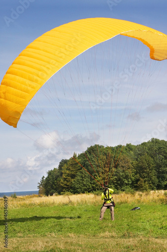 trening paralotniarza