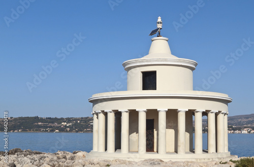 Lighthouse at Kefalonia island in Greece