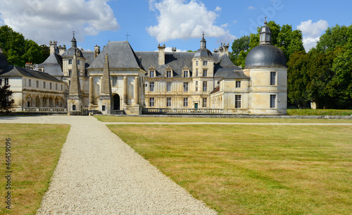 Chateau in Burgund, Frankreich