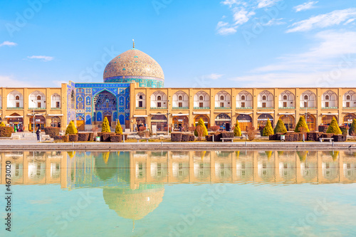 Sheikh Lotf Allah Mosque, Naqsh-e Jahan Square, Isfahan, Iran.