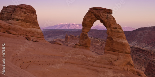 Utah's iconic Delicate Arch in Arches National Park