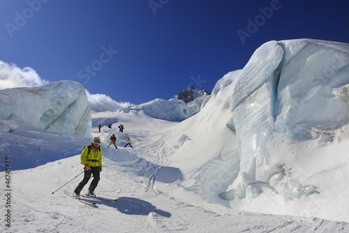 Scialpinismo Vallee Blanche, Mont Blanc