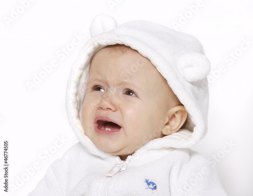 płaczące niemowle