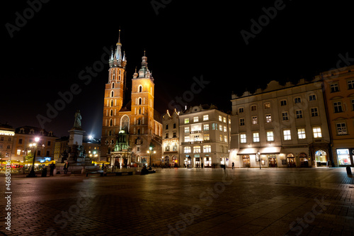 Saint Mary's church in Krakow, Poland