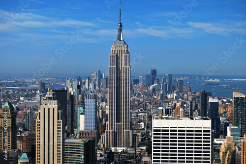 Empire State Building et Manhattan New York USA