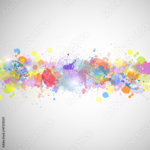 Vector Illustration of an Abstract Background