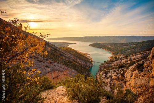 Beautiful view of Gorges du Verdon, France