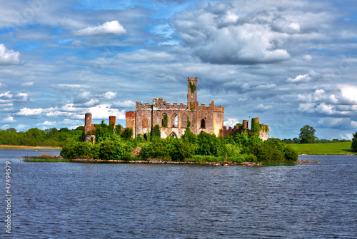 Lough Key castle Roscommon River Shannon