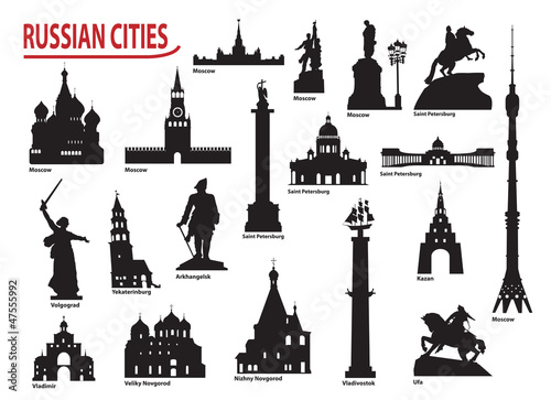 Symbols of Russian cities