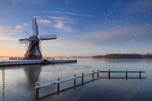 Dutch windmill @ winter
