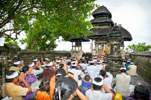Pura Luhur Uluwatu temple on Bali, Indonesia