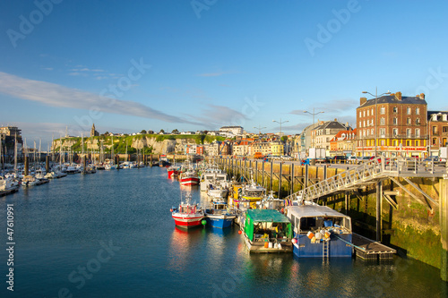 French coast village Dieppe