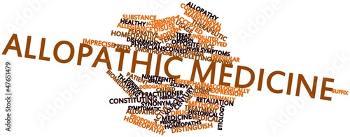 Word cloud for Allopathic medicine