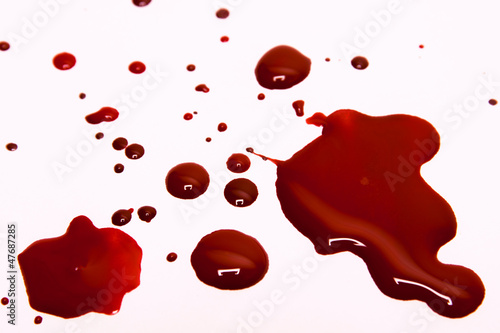 Blood stains