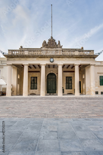 Main Guard building in Valletta, Malta