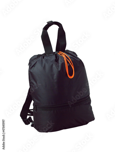 A small fabric backpack for student or travel