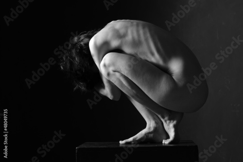 artistic figure of the naked woman
