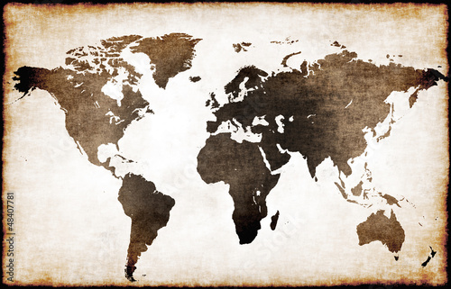 Old world map