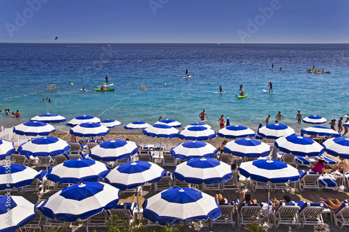 Plage privée - Nice, France