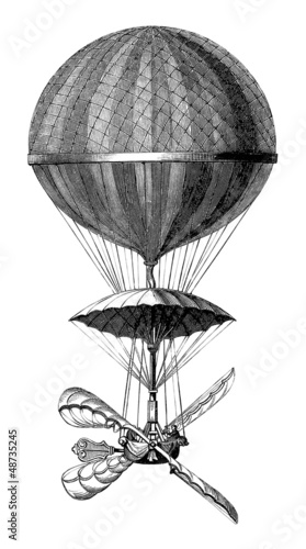 Aerostat - 18th century (1784 - Paris)