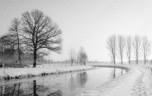 Dreamy winter landscape