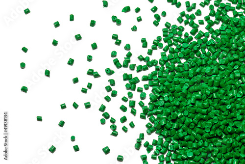 green polymer resin