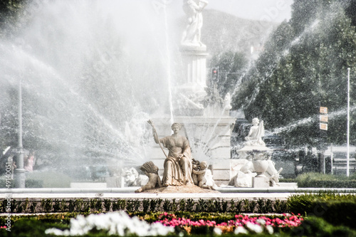 Ceres fountain at Parterre garden , Aranjuez (Madrid)