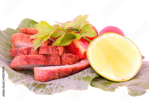 Roasted red pork
