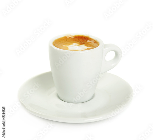 macchiato isolated