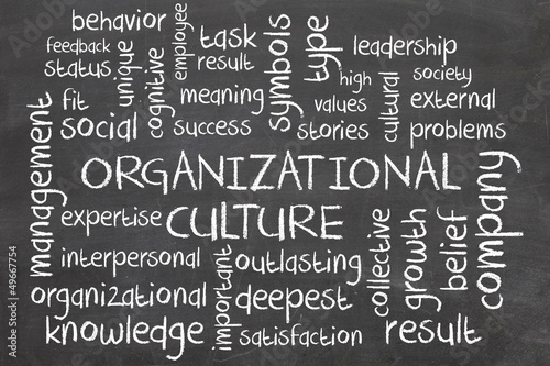 Word cloud for Organizational culture