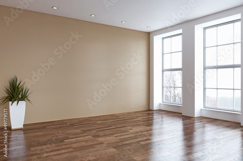 Empty living room