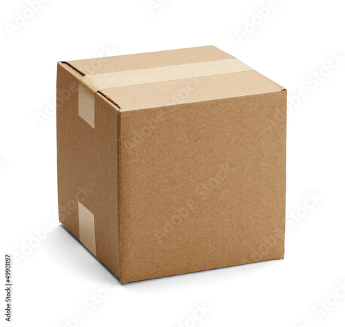 Brown Cardboard Box