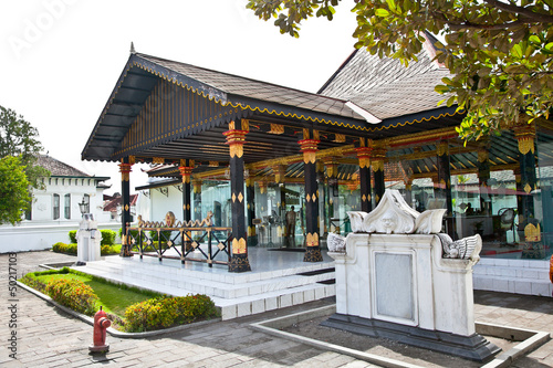 Kraton Sultan Palace a living Museum of Javanese culture. Indone