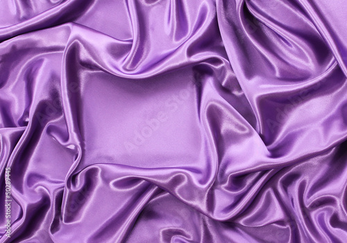 violet silk drape, background with copy space