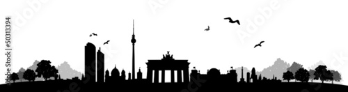 Berlin Skyline Landschaft