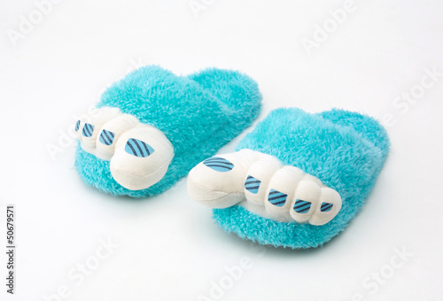 A pair of cute design house slippers