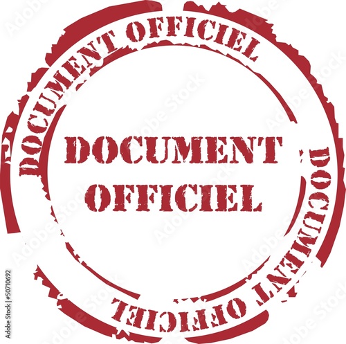 tampon document officiel