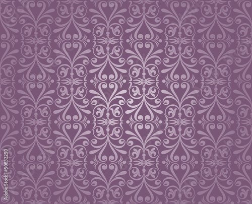 violet and silver luxury vintage wallpaper