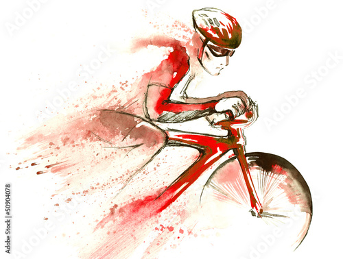 racing cyclist