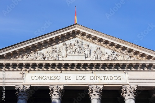 Spanish government - Congress of Deputies in Madrid