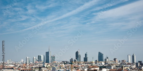 skyline di Milano