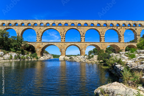 Pont du Gard, Nimes, Provence, France