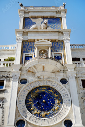 St Mark's Clocktower, Venice, Italy