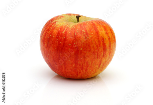 red topaz apple isolated