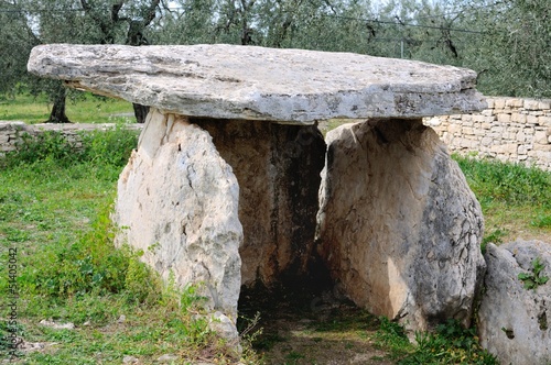 dolmen prehistoric Bisceglie - Apulia - ITALY